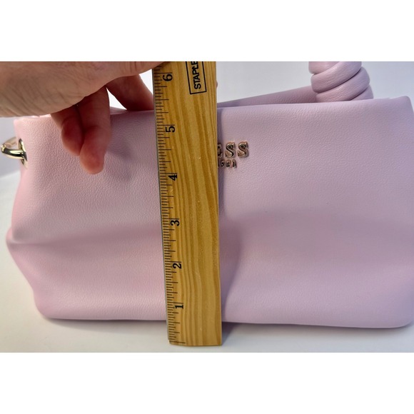 Guess Sansa Small Top Handle Crossbody MISSING LONG STRAP Soft Girl feminine - Picture 8 of 9